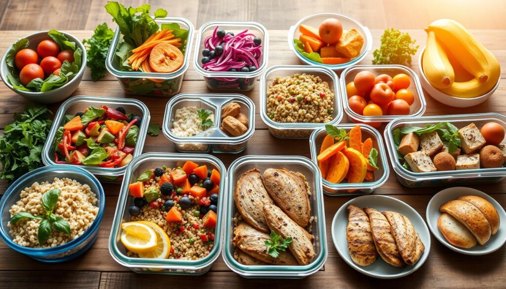 Nutritious gluten-free meal prep